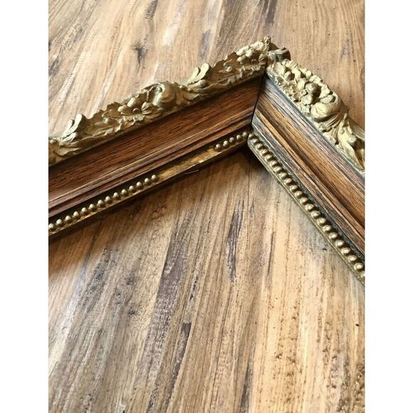 Antique Gilt Wood Picture Frame Ornate Scroll Gold Gilded Large 27x 23 High End - Picture 12 of 12
